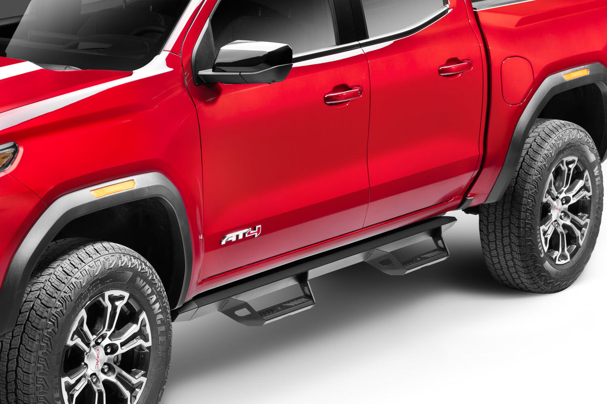 N-Fab Predator Pro Step System 15-17 GMC/Chevy Canyon/Colorado Crew Cab - Tex. Black - PRG1571CC-TX