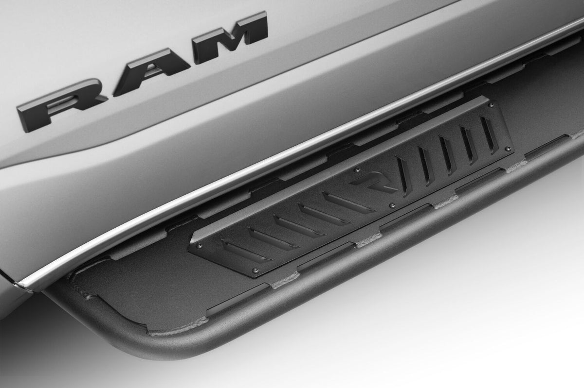 N-FAB 19-21 Ram 1500 Crew Crab Ravegr Roan Boards - Textured Black - NBD19CC-TX
