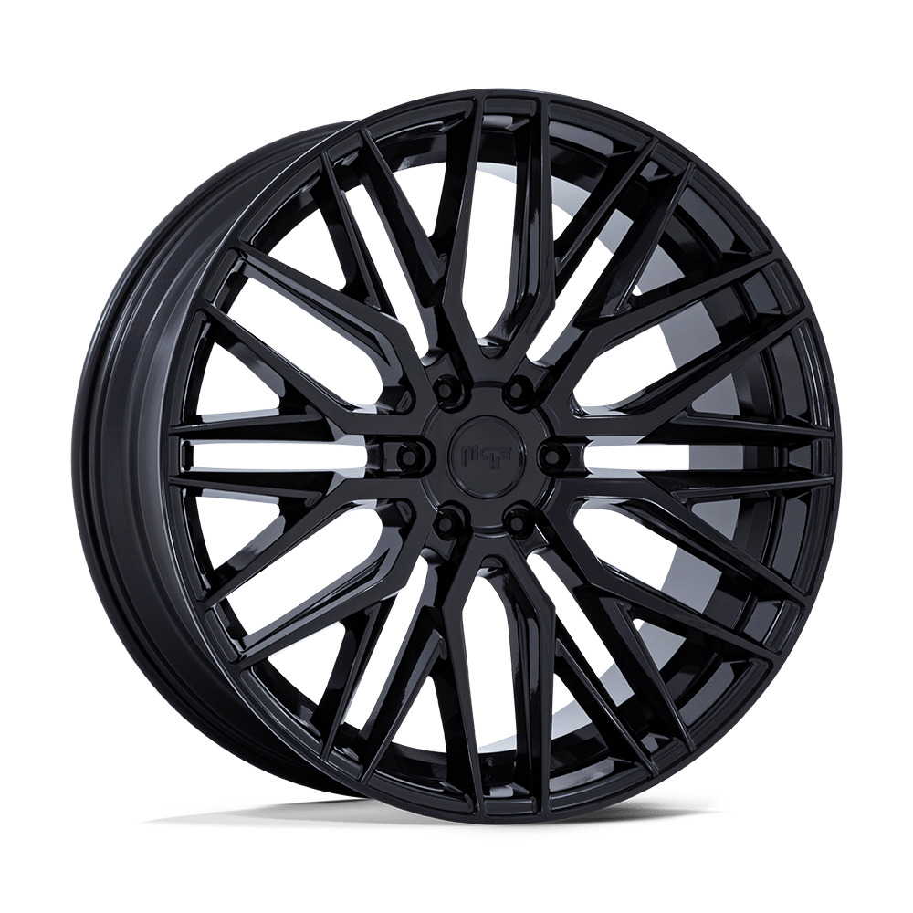Niche 1PC M224 Gamma 24X10 6X139.7 +25MM Gloss Black