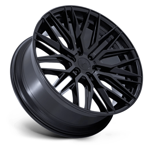 Niche 1PC M224 Gamma 24X10 6X139.7 +25MM Gloss Black