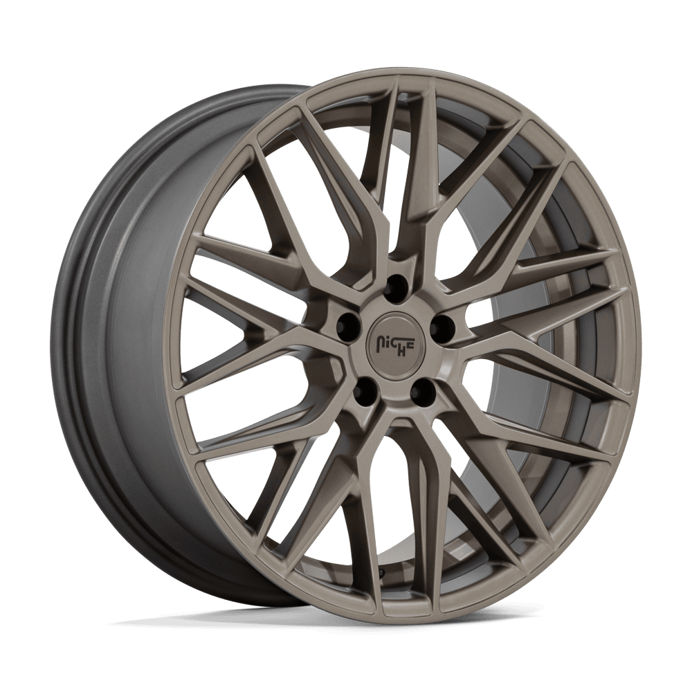 Niche 1PC M191 Gamma 19X8.5 5X114.3 +35MM Matte Bronze