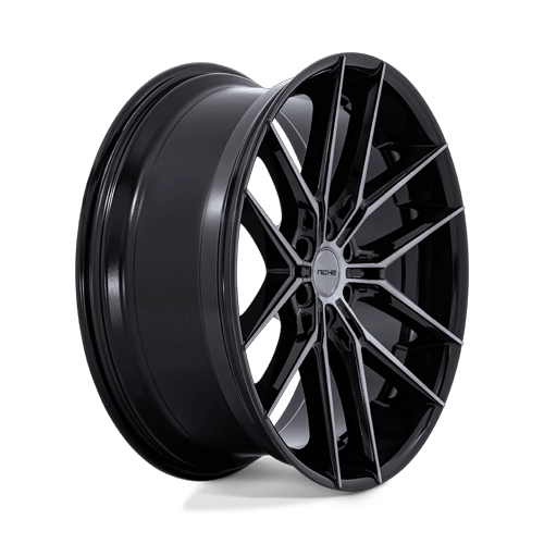Niche 1PC Nc280 Prodigy 6 22X9.5 6X139.7 +20MM Gloss Black Dark Tinted Clear