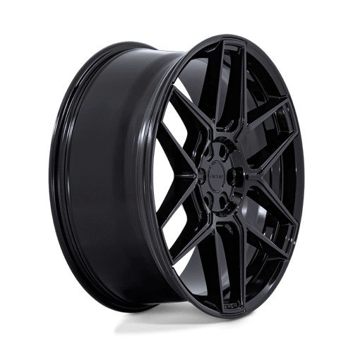 Niche 1PC Nc281 Rise 20X10.5 5X114.3 +38MM Gloss Black