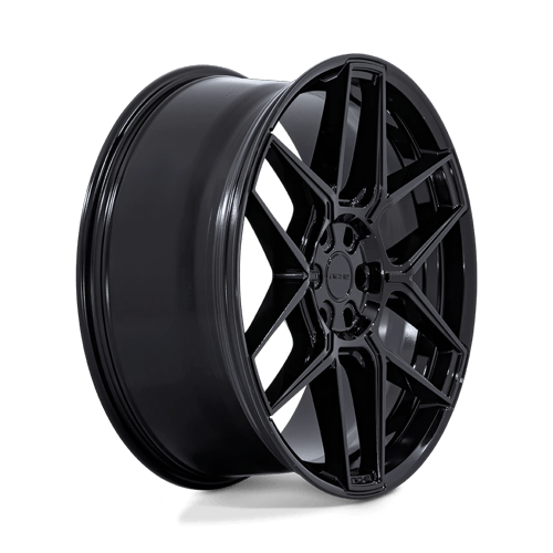 Niche 1PC Nc281 Rise 24X10 5X127 +30MM Gloss Black