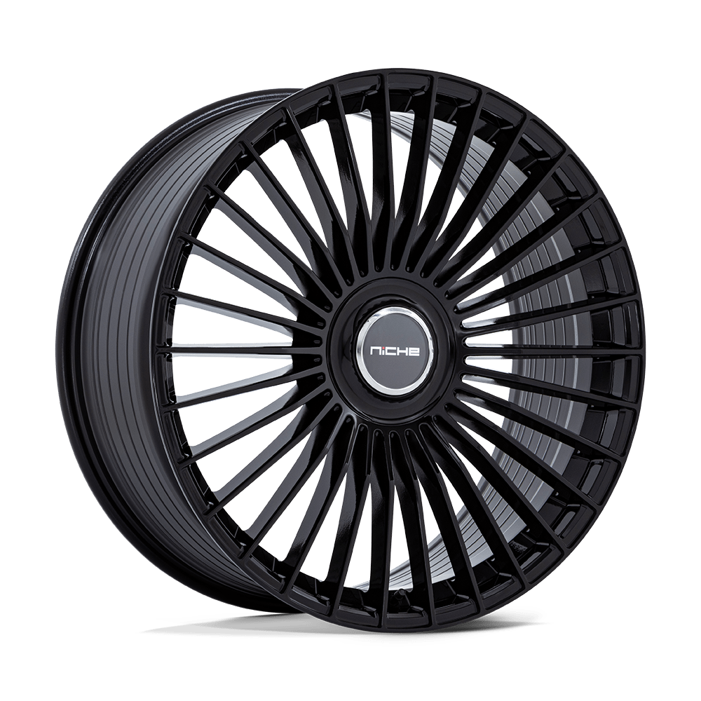 Niche 1PC Nc282 Serene 22X10.5 5X112/5X120/5X120 +38MM Gloss Black