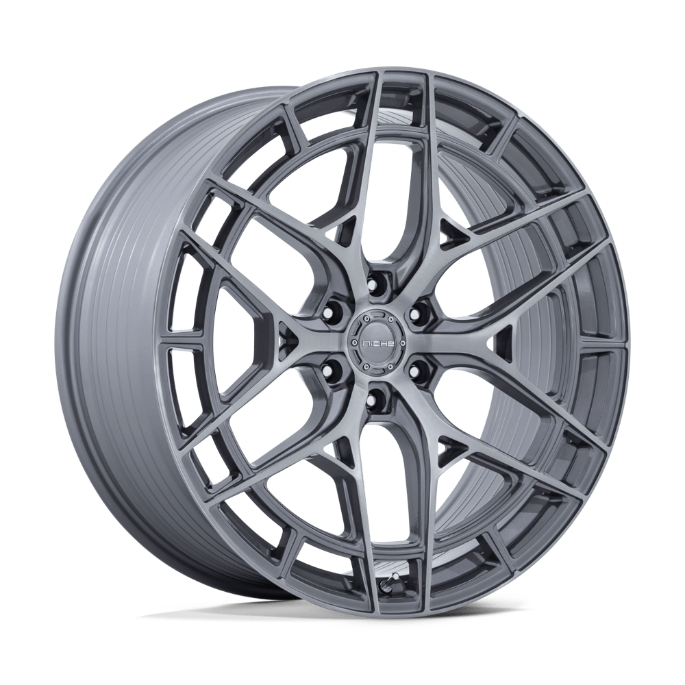 Niche 1PC Nc284 Adria 22X10 6X139.7 +20MM Platinum W/ Brushed Face