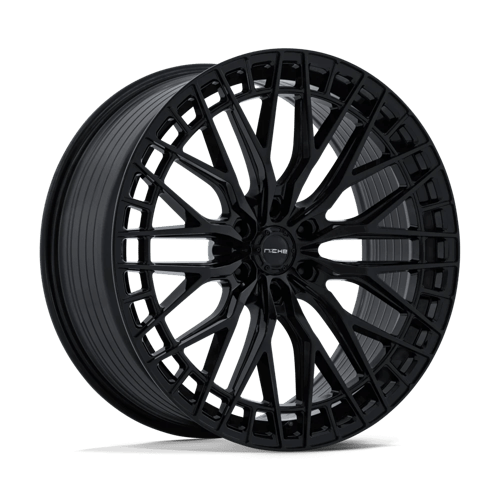 Niche 1PC Nc288 Genoa 24X10 6X139.7 +20MM Gloss Black