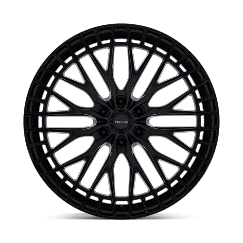 Niche 1PC Nc288 Genoa 22X10 6X135 +30MM Gloss Black