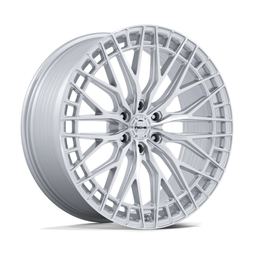 Niche 1PC Nc288 Genoa 22X9.5 6X120 +38MM Gloss Silver W/ Machined Face