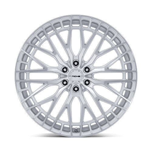 Niche 1PC Nc288 Genoa 22X10 6X135 +30MM Gloss Silver W/ Machined Face