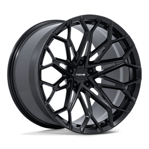 Niche 1PC Nc600 Manta 20X12 5X120.65 +50MM Matte Black