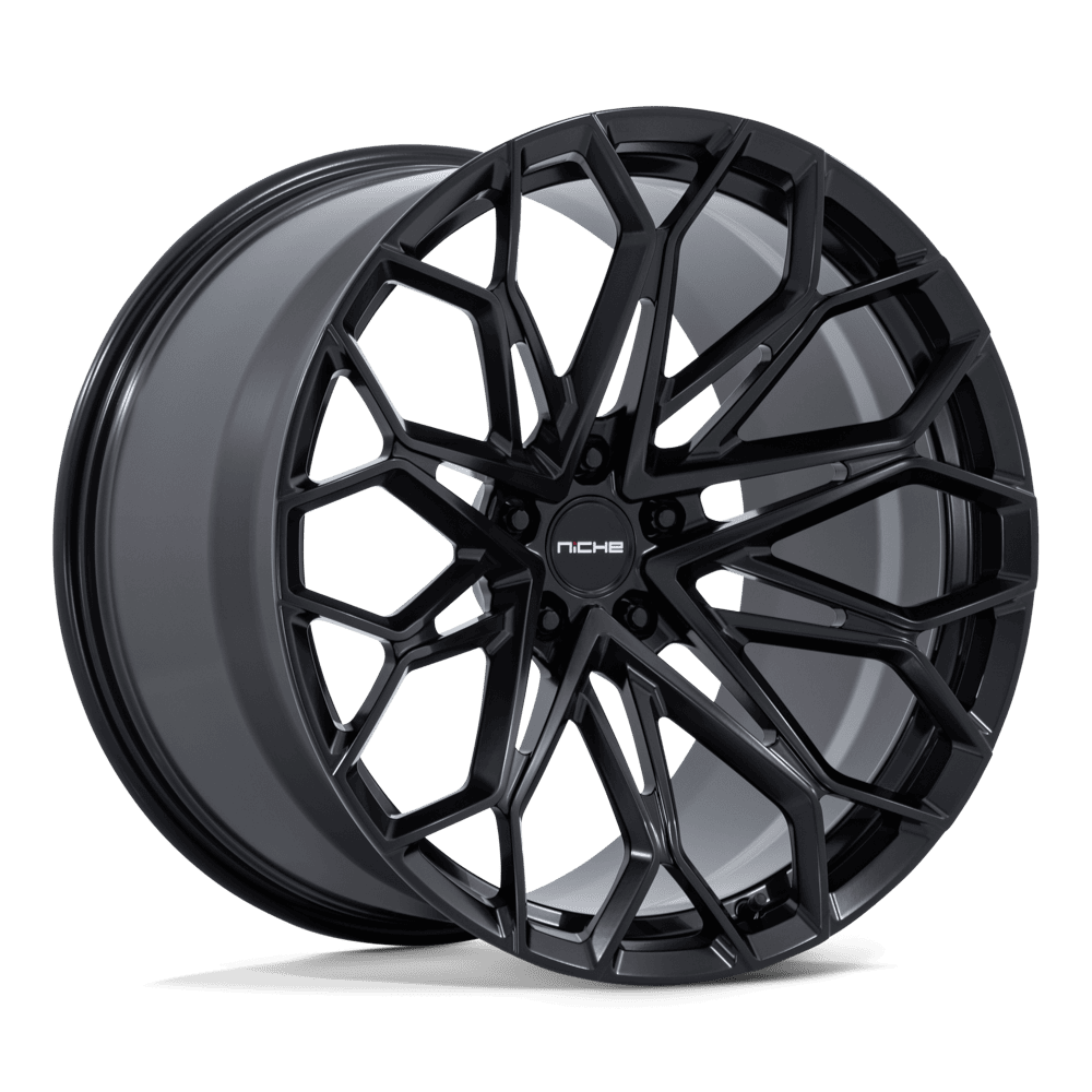 Niche 1PC Nc600 Manta 21X12 5X120 +57MM Matte Black