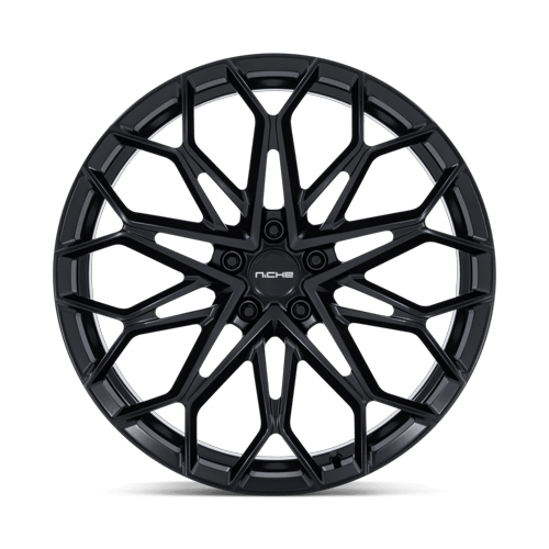 Niche 1PC Nc600 Manta 19X10 5X120.65 +35MM Matte Black