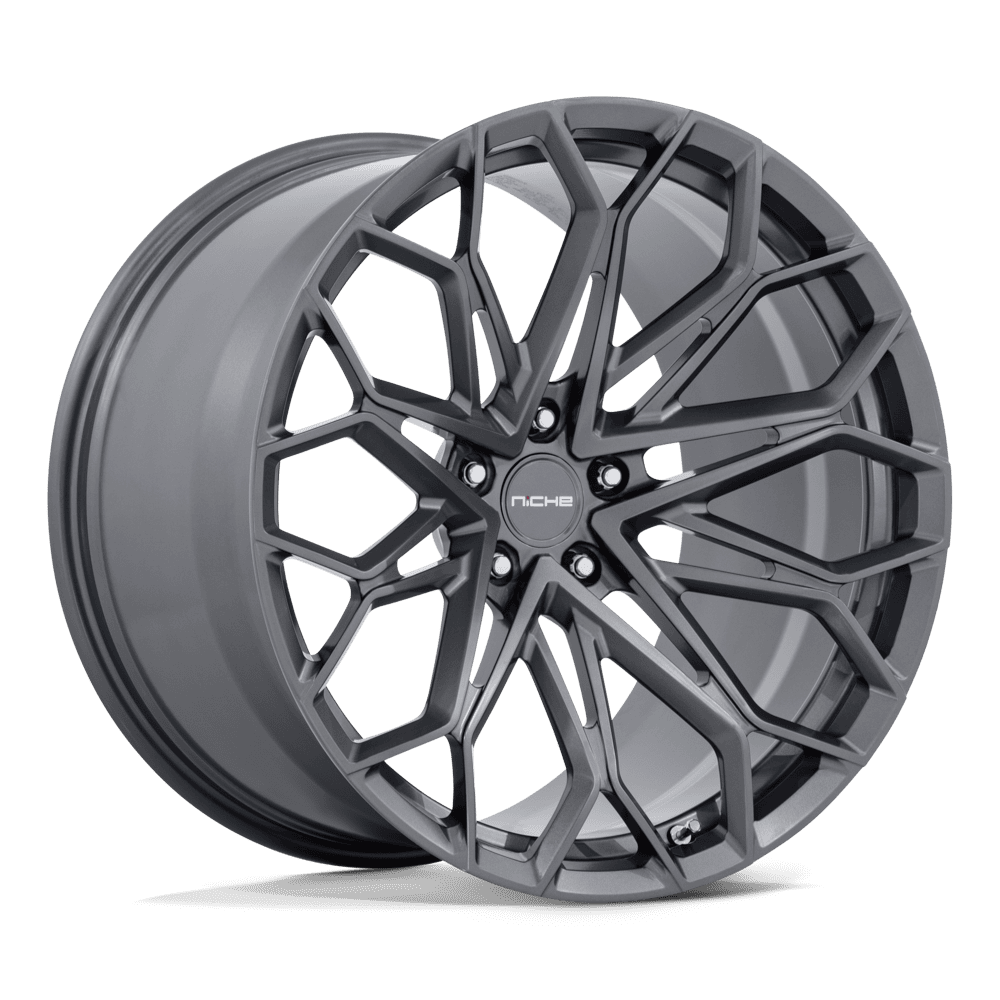 Niche 1PC Nc600 Manta 20X11.5 5X120 +52MM Satin Gunmetal