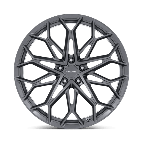 Niche 1PC Nc600 Manta 21X13 5X120 +30MM Satin Gunmetal
