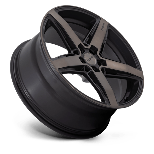 Niche 1PC M271 Teramo 20X9 5X112 +25MM Matte Black W Double Dark Tint