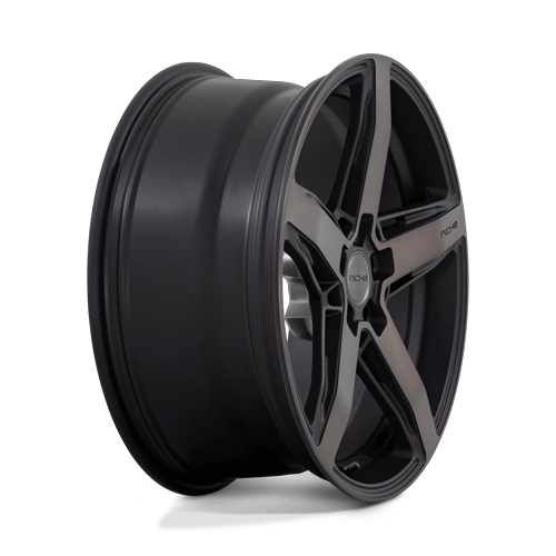 Niche 1PC M271 Teramo 20X9 5X112 +27MM Matte Black W Double Dark Tint