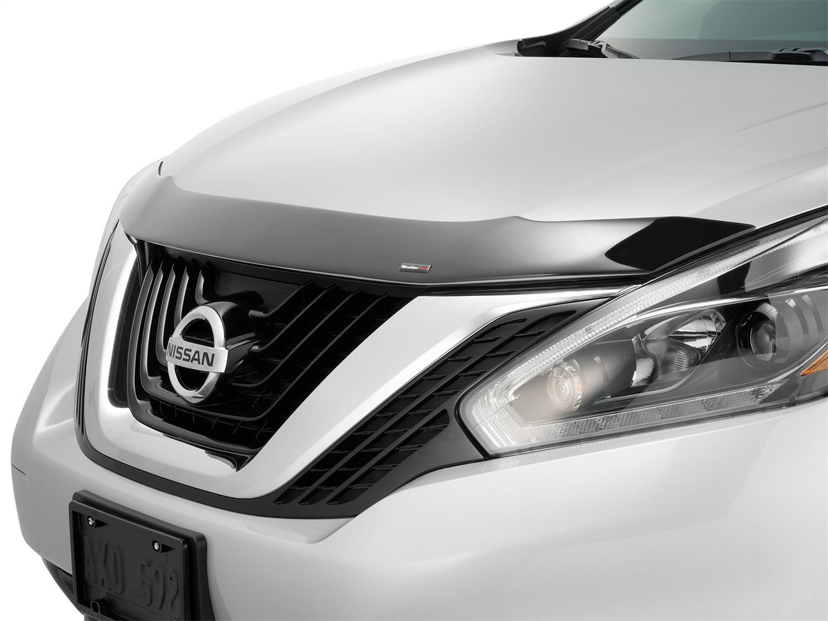 Weathertech - Low Profile Aerodynamic Hood Protector - Dark Smoke 15-24 Murano - 55171