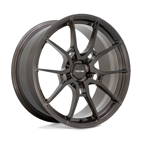 Niche 1PC T111 Kanan 20X9 5X120 +35MM Brushed Candy Smoke