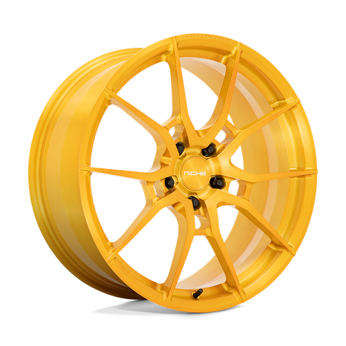 Niche 1PC T112 Kanan 20X10 5X120 +45MM Brushed Candy Gold