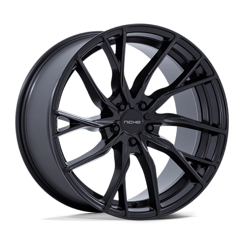 Niche 1PC M272 Novara 20X10.5 5X114.3 +30MM Matte Black