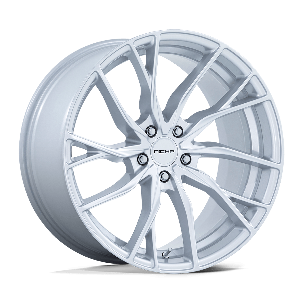 Niche 1PC M273 Novara 20X9 5X112 +25MM Silver