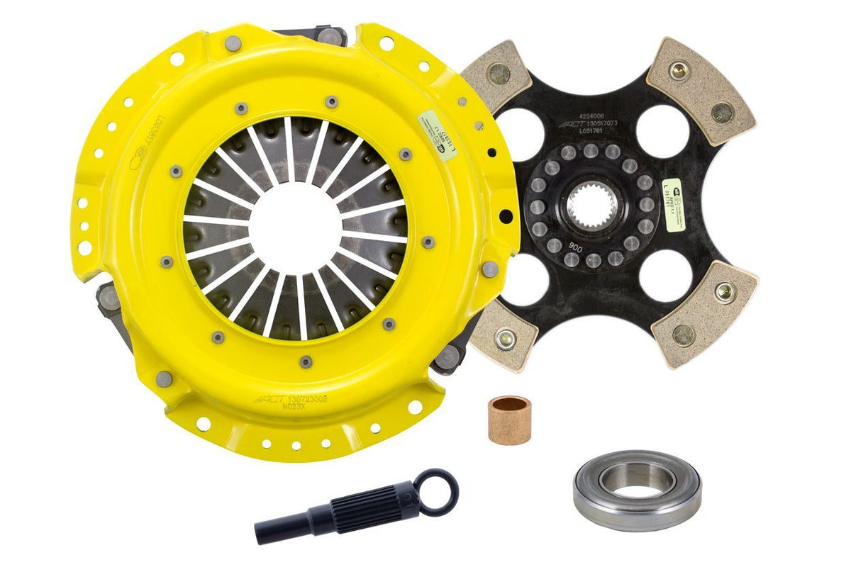 ACT 1989 Nissan 240SX XT/Race Rigid 4 Pad Clutch Kit - NX1-XTR4