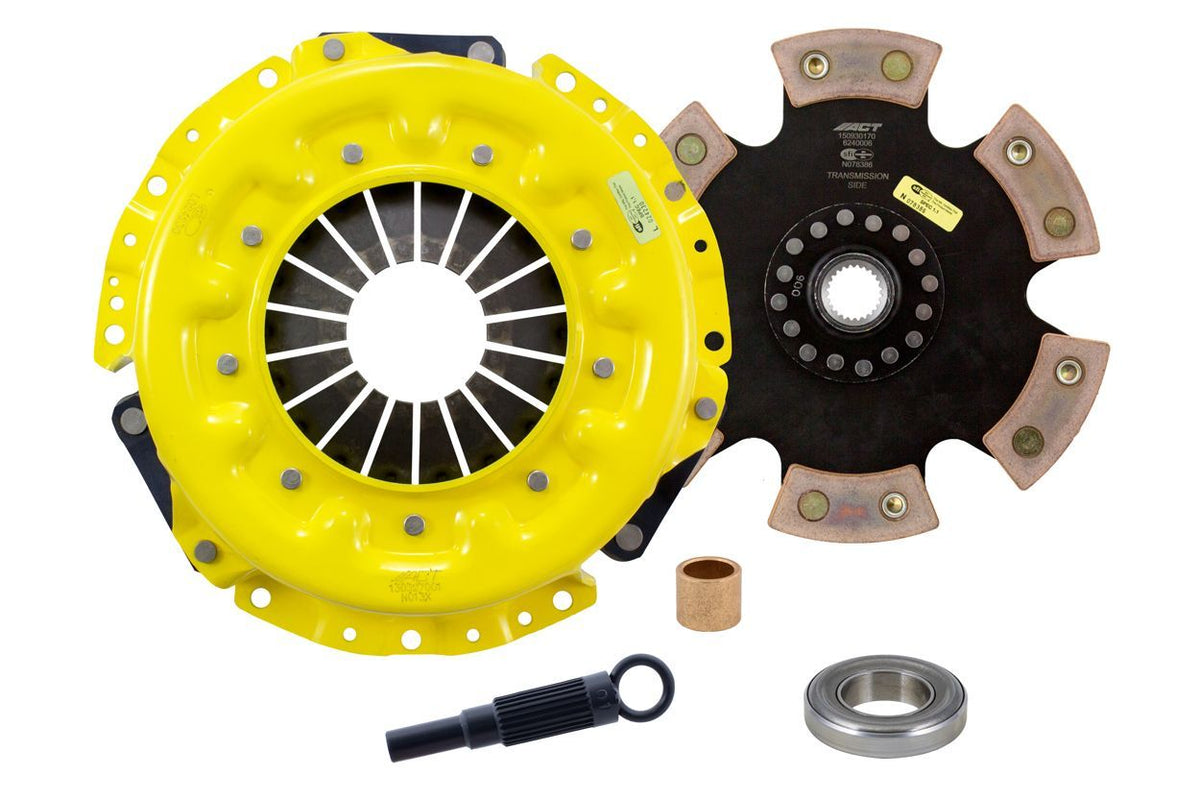 ACT 1981 Nissan 280ZX XT/Race Rigid 6 Pad Clutch Kit - NX2-XTR6