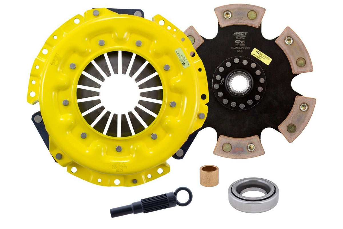ACT 1990 Nissan 300ZX HD/Race Rigid 6 Pad Clutch Kit - NX6-HDR6