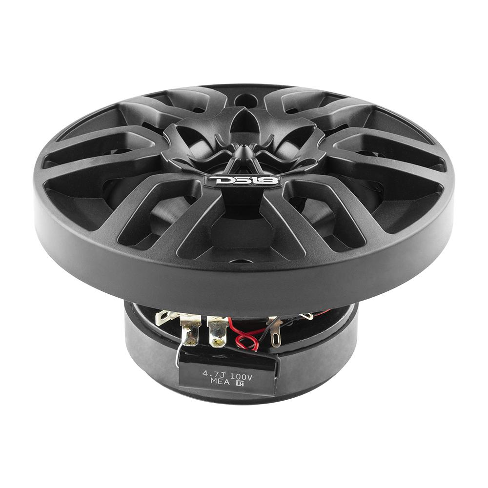 DS18 4in 2-Way 50 Watts RMS 4ohm White - MP4/WH - rear view