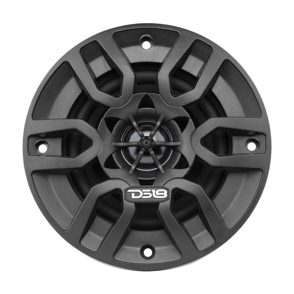 DS18 4in 2-Way 50 Watts RMS 4ohm White - MP4/WH - side view