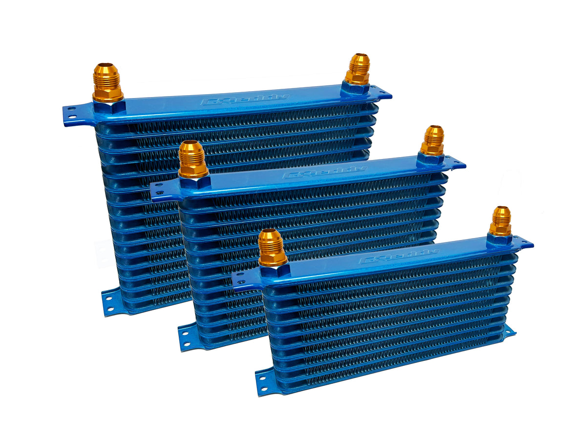 GReddy - GReddy Oil Filter Relocation Oil Cooler Kit(s) w/ 10-13-16row cores - 12024403