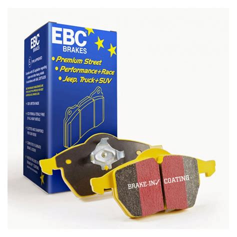 EBC 2022+ Audi S3 2.0T Yellowstuff Front Brake Pads - DP42448R for 2022-2026 Audi S3 - front view