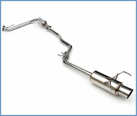 Invidia 06-08 Honda Fit 50mm (101mm tip) Cat-back Exhaust - HS06HF1GTP