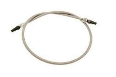 McLeod 2015+ Ford Mustang Steel Braided Hydraulic Clutch Line - 139253 for 2015-2020 Ford Mustang - front view