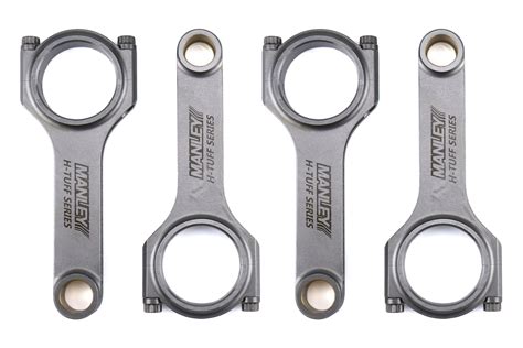 Manley 08+ Mitsubishi 4B11T 2.0L H Tuff Beam 5.656in L Connecting Rod Set - 15029-4