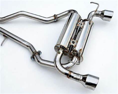 Invidia 14+ Infiniti Q50 Gemini w/ Rolled Stainless Steel Tips Cat-Back Exhaust - HS14IQ5GIS for 2014-2016 INFINITI Q50
