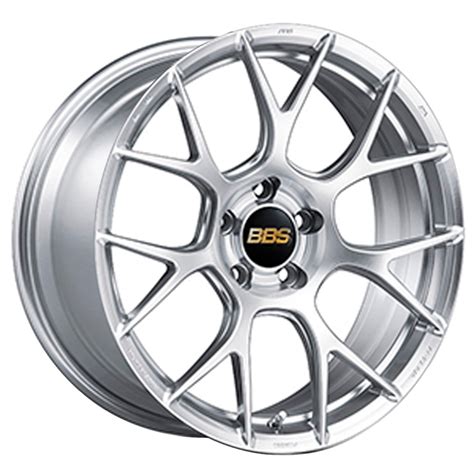 BBS RE-V718x9.5 5x114.3 ET22 Diamond Silver Wheel -82mm PFS/Clip Required - REV7029DS