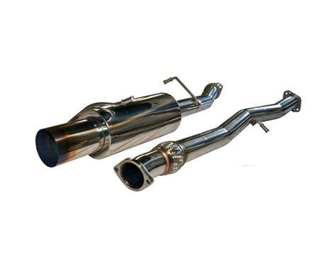 Turbo XS 02-07 WRX/STI Catted Standard Muffler Turboback Exhaust - WS02-TBE for 2015-2021 Subaru WRX STI