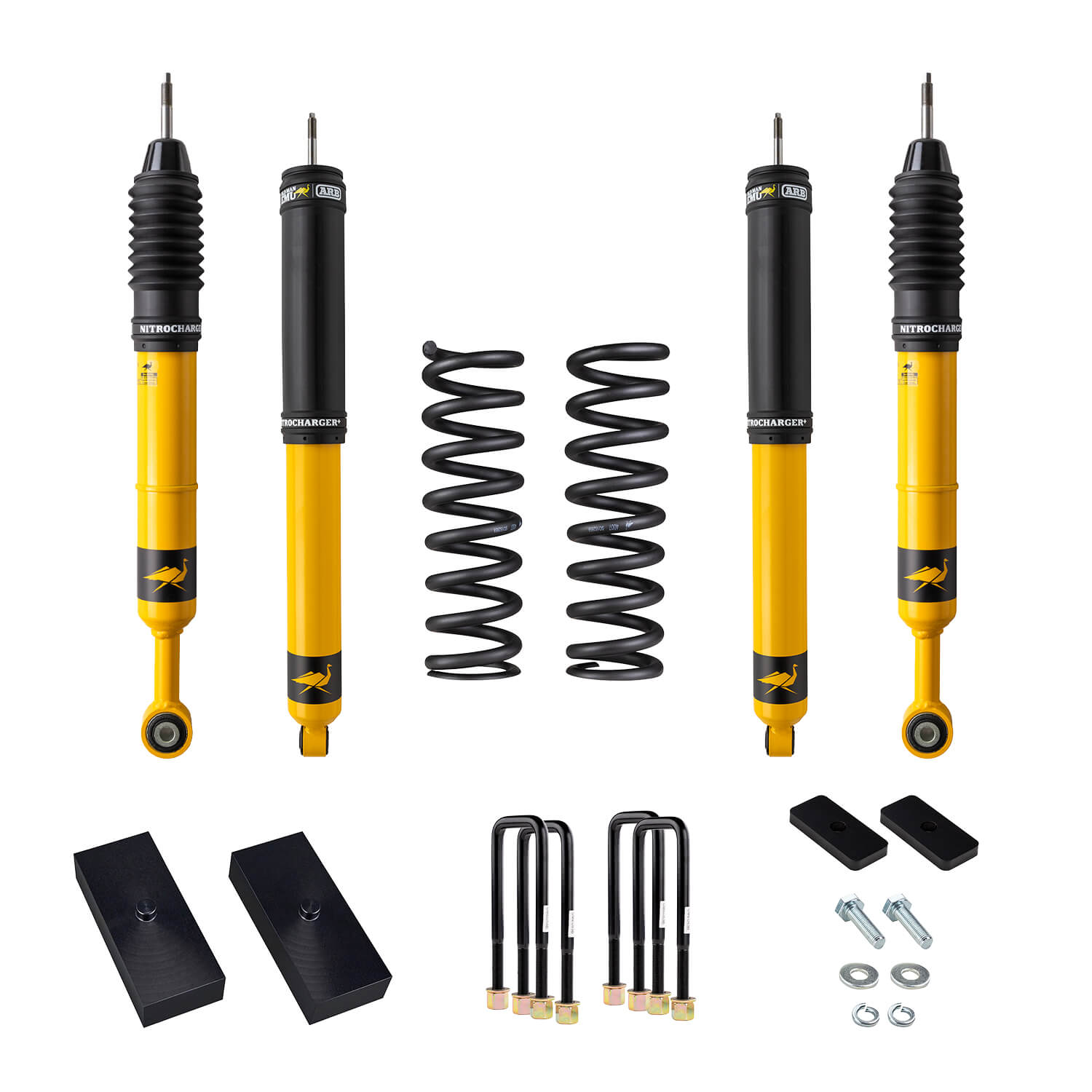 ARB / OME  16-23 Toyota Tacoma Nitro Plus Kit - FR 2in/0lb - RR 1.25in/0lb - 1008K