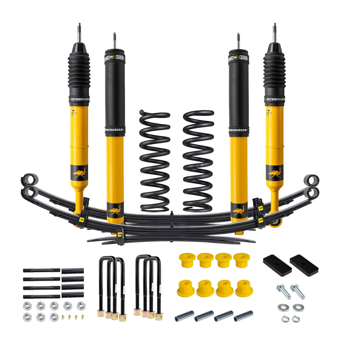 ARB / OME 16-23 Toyota Tacoma Nitro Plus Kit - FR 2in/0lb - RR 2in/0lb - 1010K