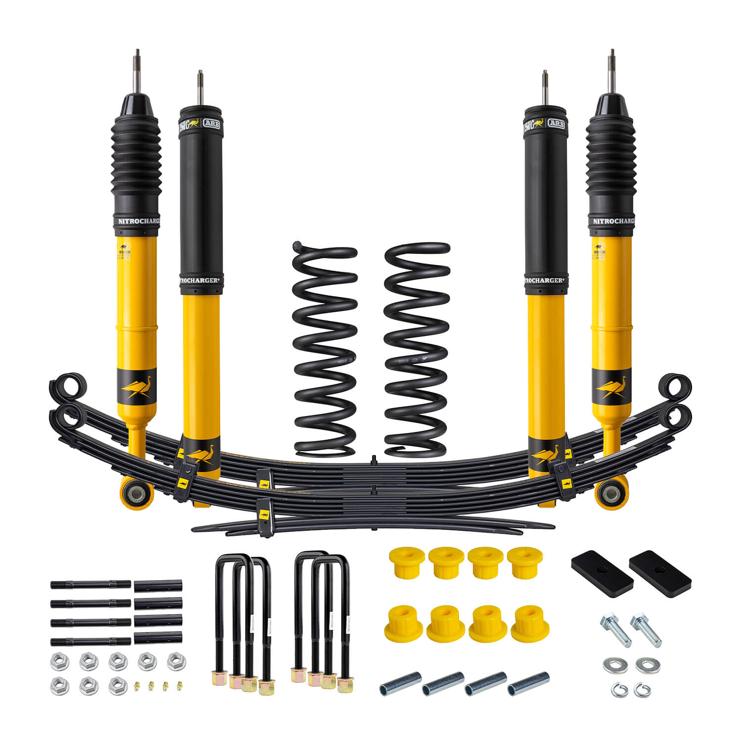 ARB / OME 16-23 Toyota Tacoma Nitro Plus Kit - FR 2in/0lb - RR 2in/600lb - 1012K