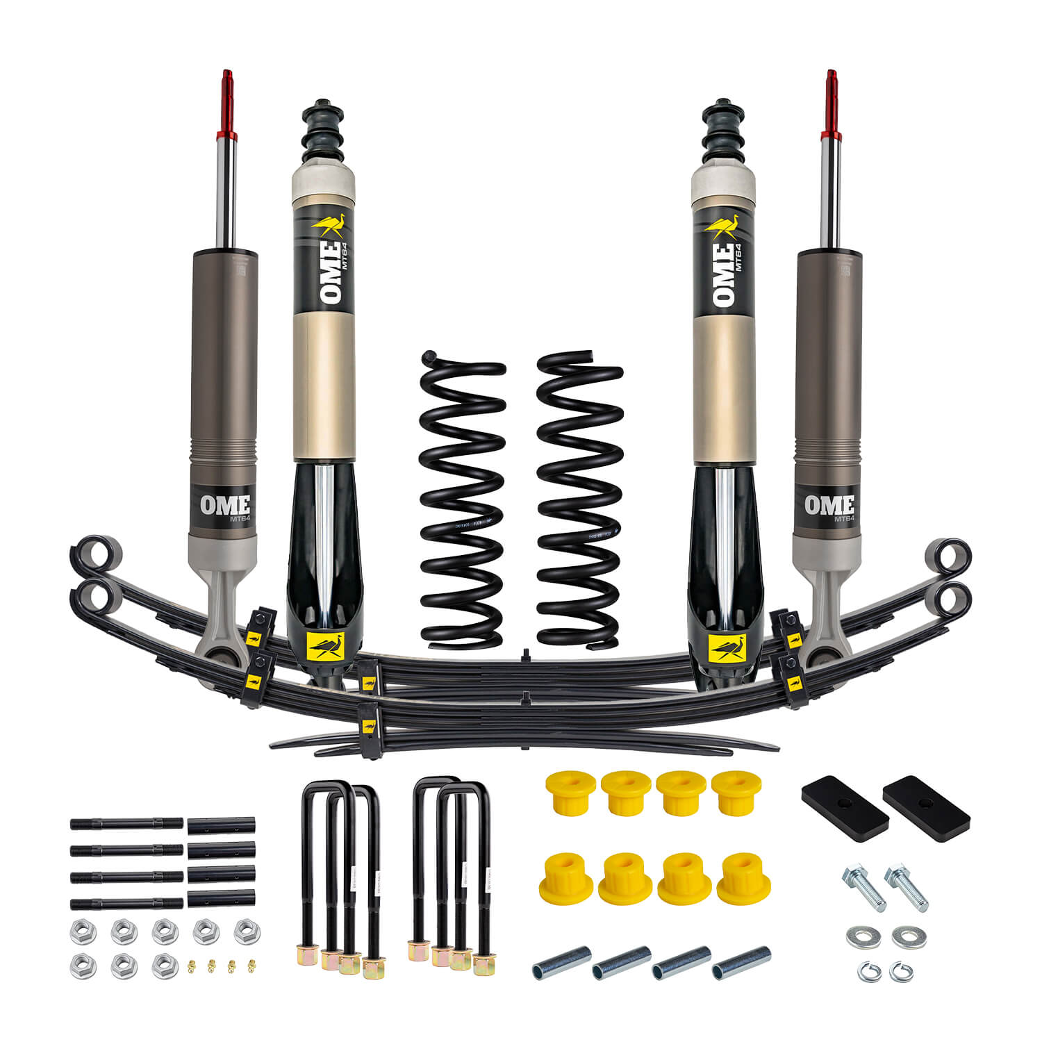 ARB / OME 16-23 Toyota Tacoma MT64 Kit - FR 2in/220-330lb - RR 2in/0lb - 1109K