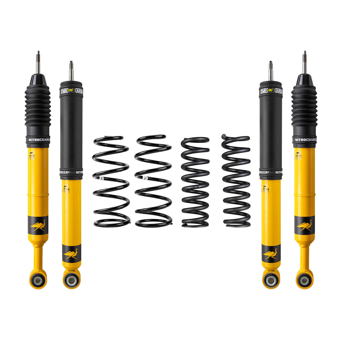 ARB / OME 03-09 Toyota 4Runner Nitro Plus Kit - FR 1-2in/0-330lb - RR 2in/0lb - 2005K