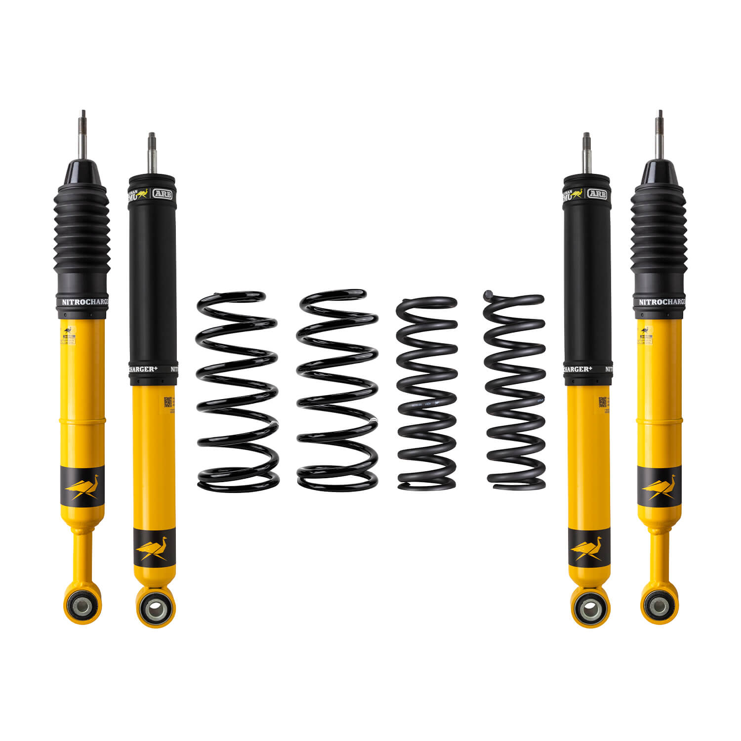 ARB / OME 03-09 Toyota 4Runner Nitro Plus Kit - FR 1-2in/0-330lb - RR 2in/330lb - 2006K