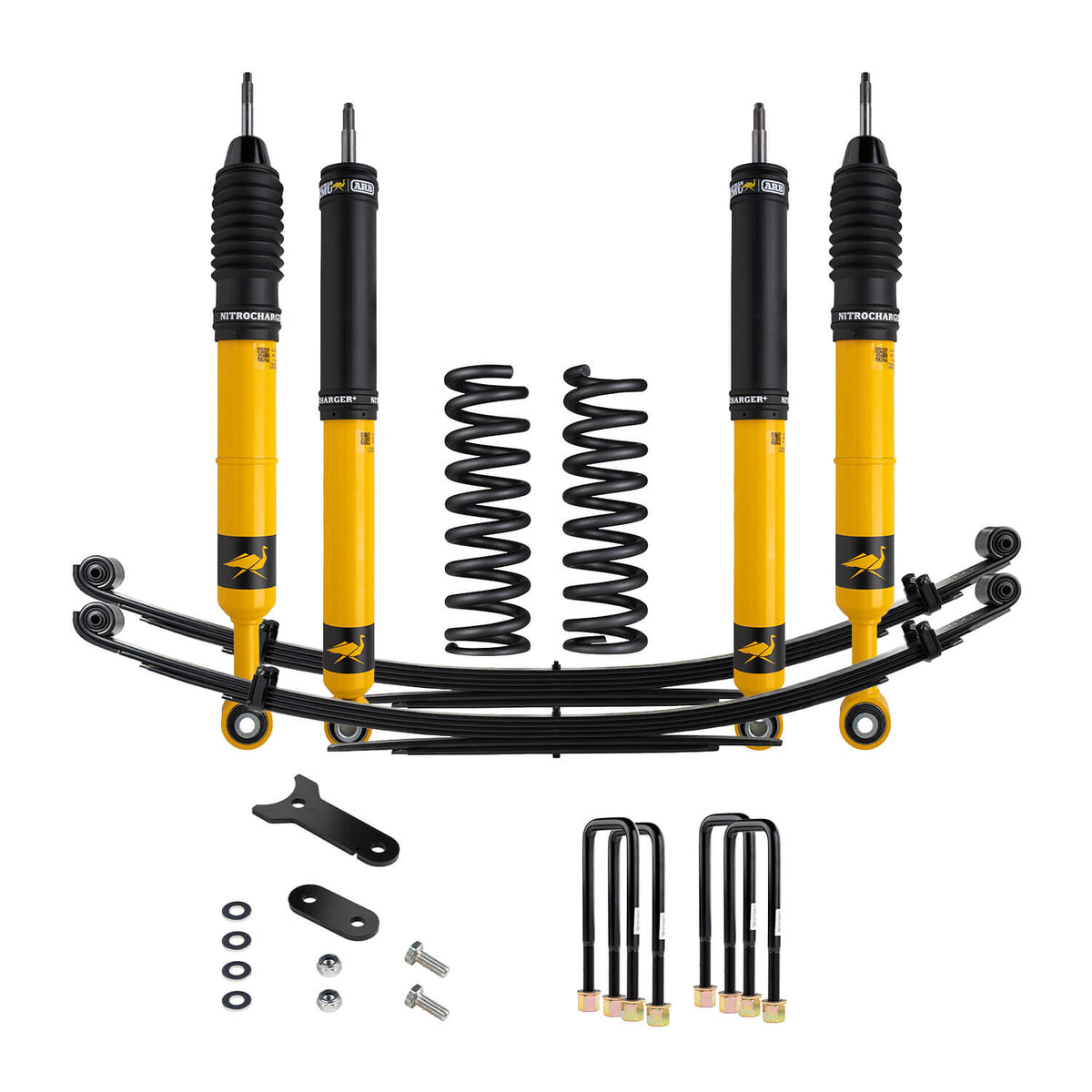 ARB / OME 07-21 Toyota Tundra Nitro Plus Kit - FR 2.35in/0-330lb - RR 2in/0lb - 3002K
