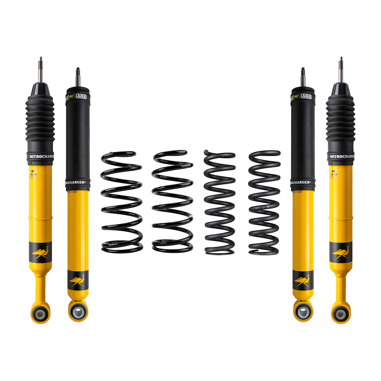 ARB / OME 07-14 Toyota FJ Nitro Plus Kit - FR 2in/0-330lb - RR 2in/440lb - 4003K