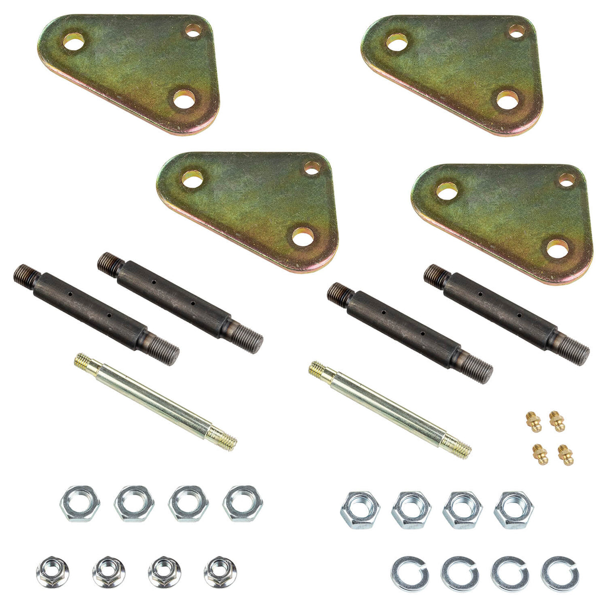 ARB Greasable Shackle Kit 45Ser Rear - OMEGS17 for 1980-1989 Toyota Land Cruiser - front view