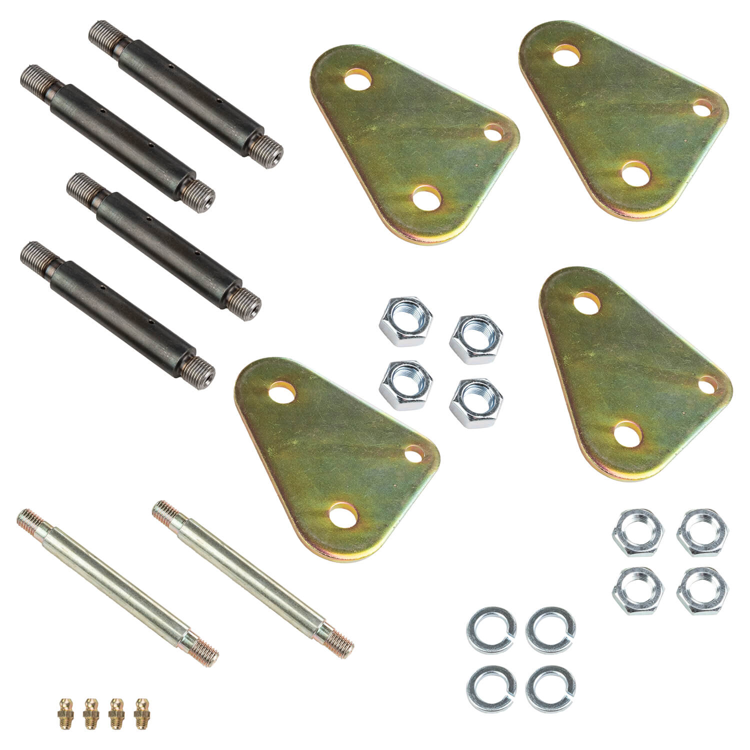 ARB Greasable Shackle Kit 60/75 Front - OMEGS2 for 1960-2014 Toyota Land Cruiser - front view