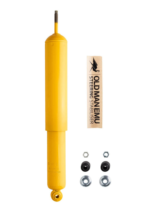 ARB / OME Steering Damper Defender/110 - OMESD32 for 1994-1997 Land Rover Defender 90 - front view